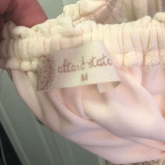 Gorgeous cream off the shoulder dress - Picture 3 of 6